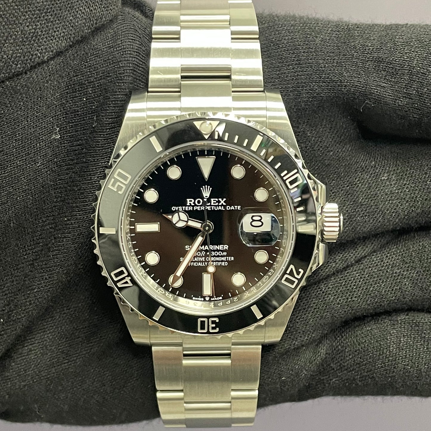 Rolex Submariner 41mm Black Dot Dial Watch Ref# 126610LN