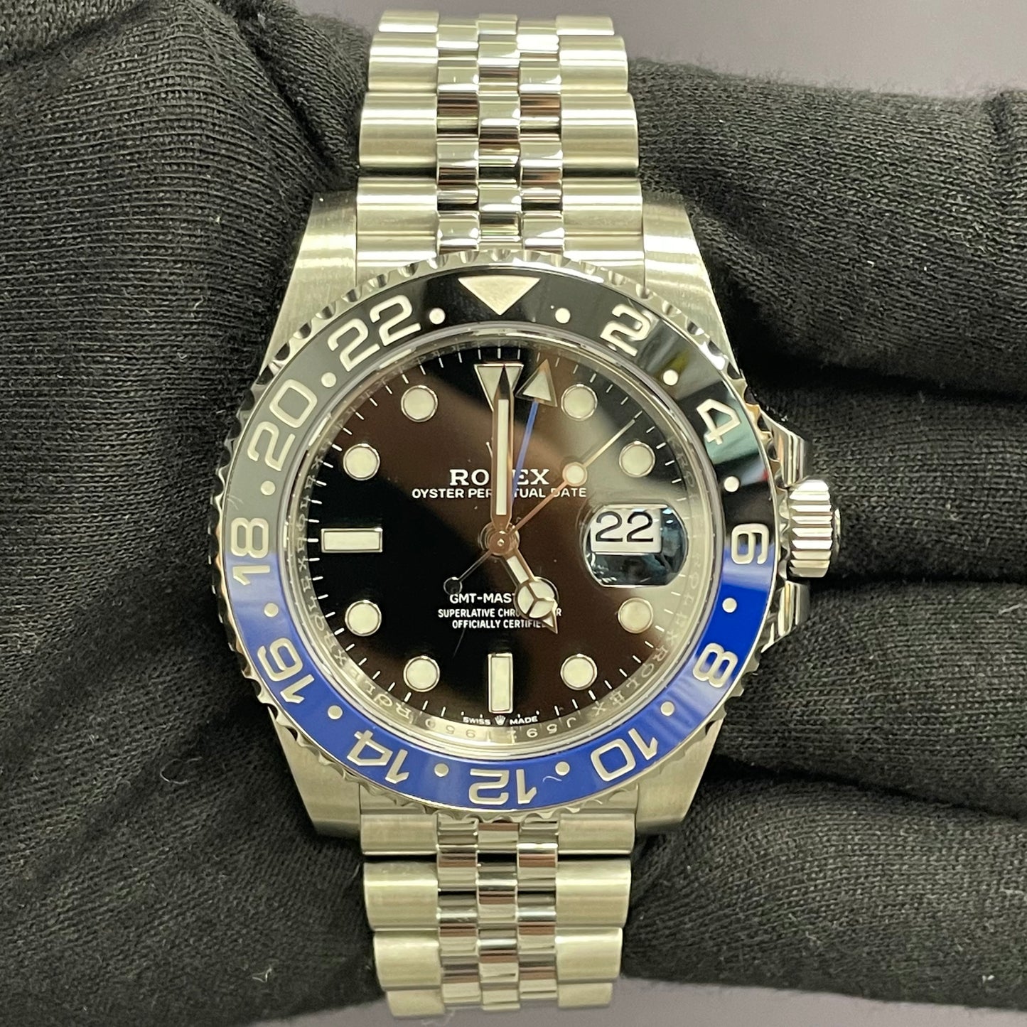 Rolex GMT-Master II 40mm Black Dial Watch Ref# 12671BLNR