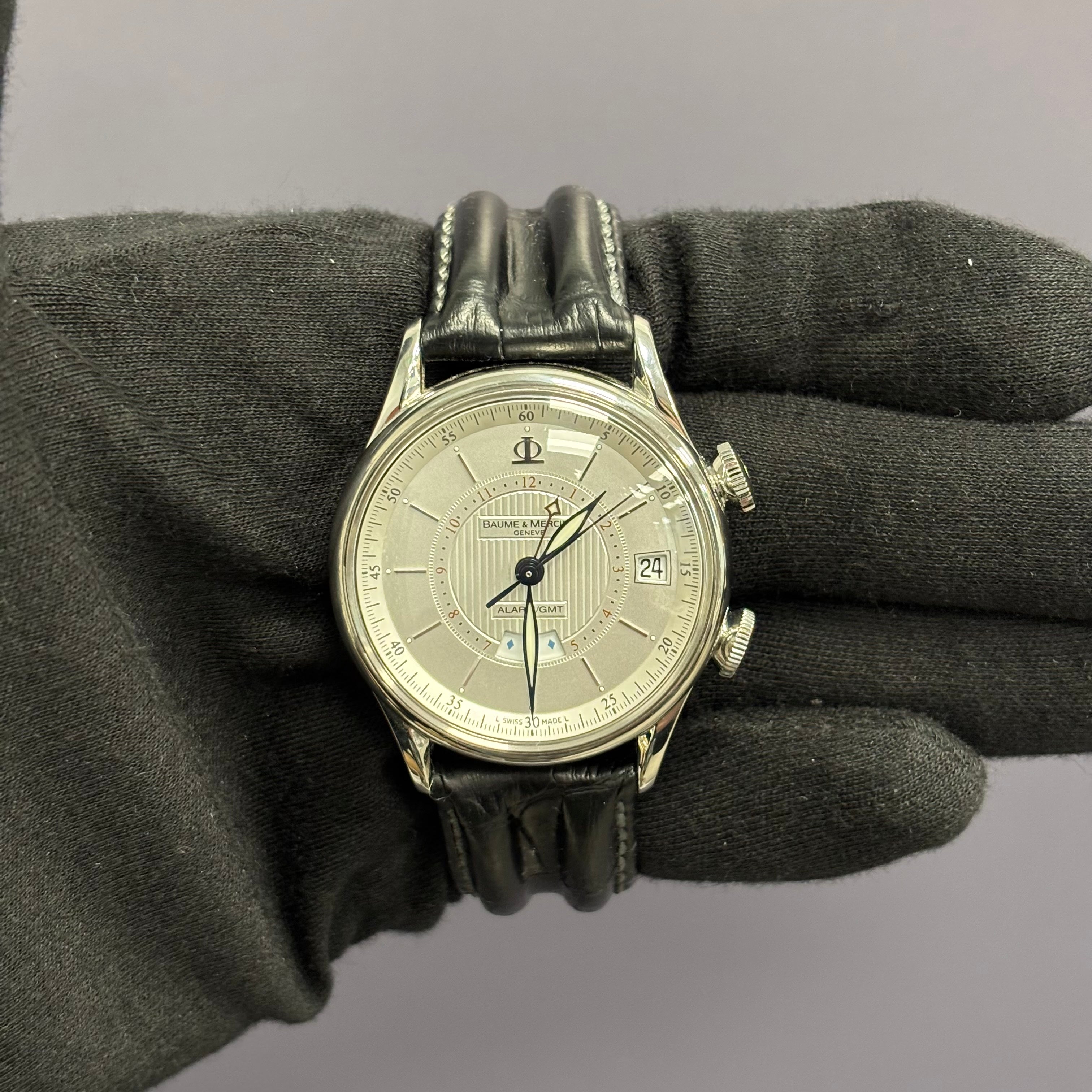 Baume & Mercier Classima 36mm Silver Dial Watch Ref# M0A08700 - Happy Jewelers Fine Jewelry Lifetime Warranty