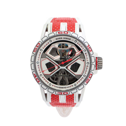 Roger Dubuis Excalibur 45mm Skeleton Dial Ref# DBEX1040 - Happy Jewelers Fine Jewelry Lifetime Warranty