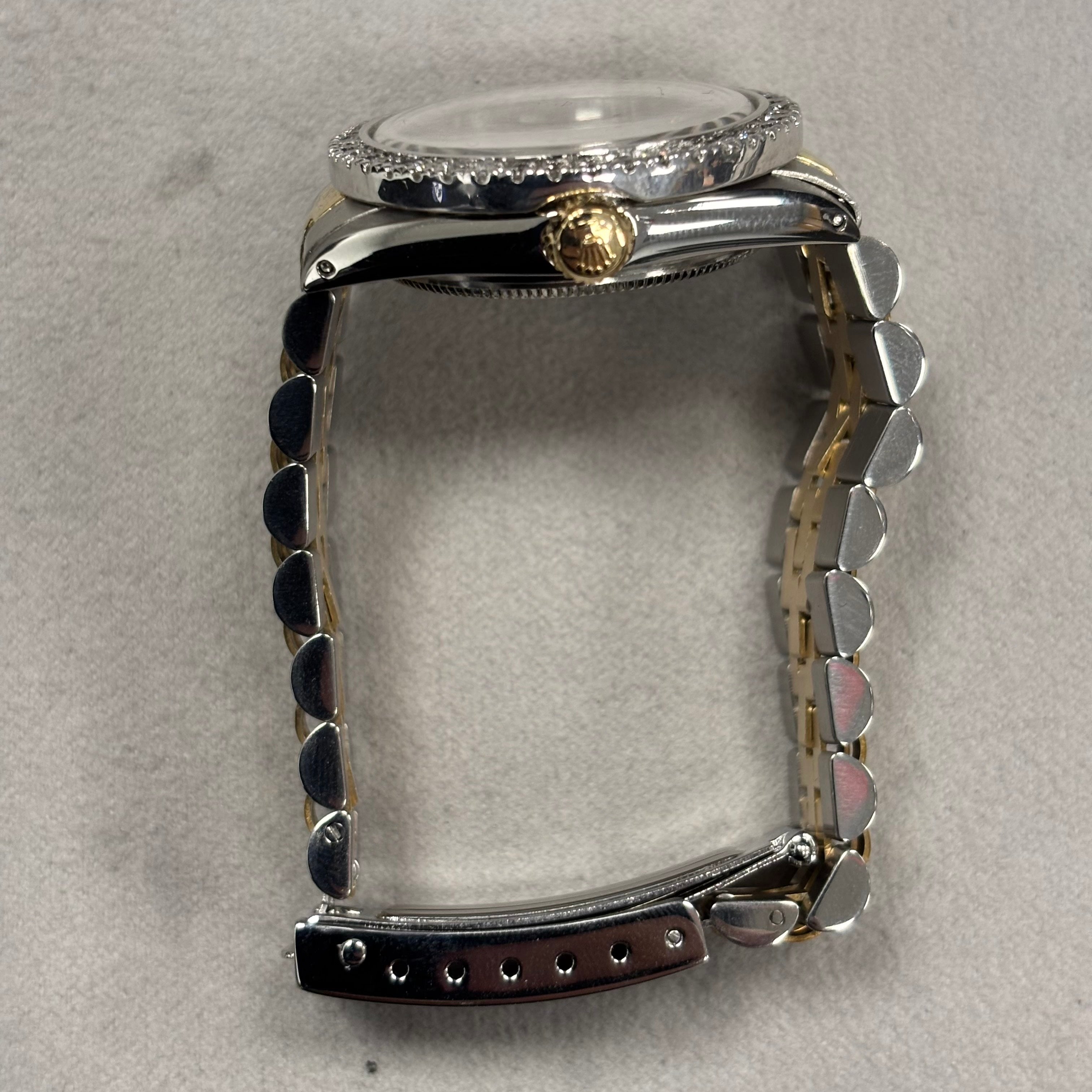 Rolex Oyster Perpetual 26mm MOP Dial Watch Ref# 6748 - Happy Jewelers Fine Jewelry Lifetime Warranty