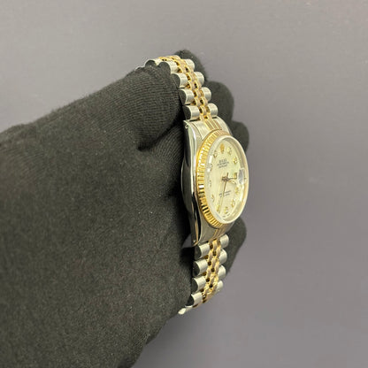 Rolex Datejust 36mm MOP Dial Watch Ref# 16253 - Happy Jewelers Fine Jewelry Lifetime Warranty