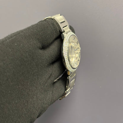 Cartier Ballon Bleu 42mm Silver Dial Watch Ref# 3765 - Happy Jewelers Fine Jewelry Lifetime Warranty