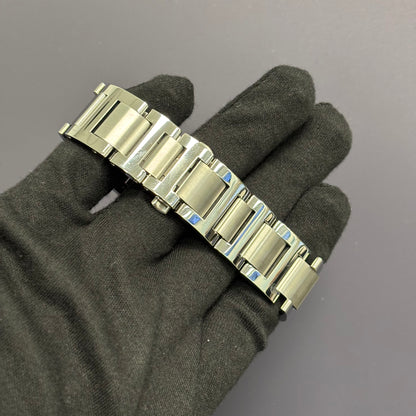 Cartier Ballon Bleu 42mm Silver Dial Watch Ref# 3765 - Happy Jewelers Fine Jewelry Lifetime Warranty