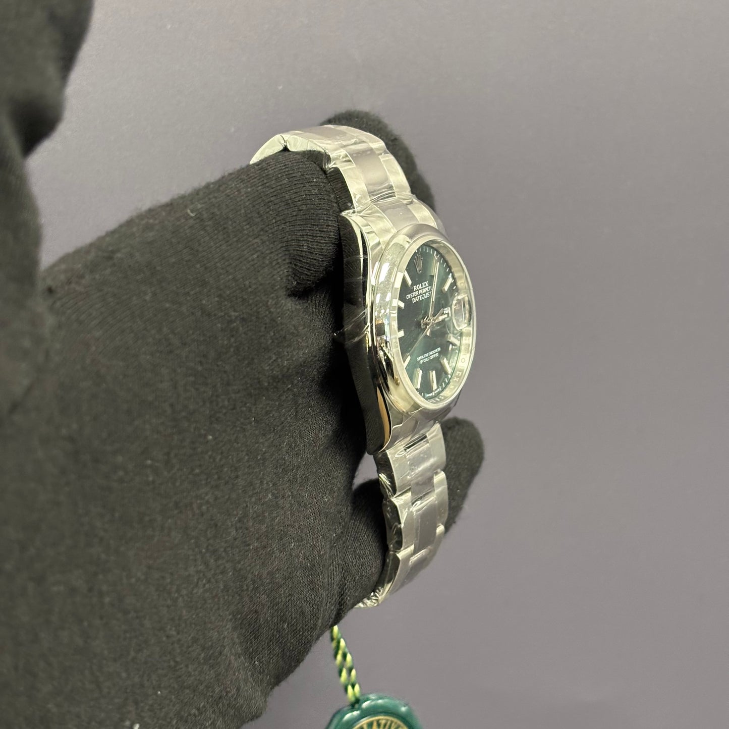 Rolex Datejust 36mm Green Dial Watch Ref# 126200