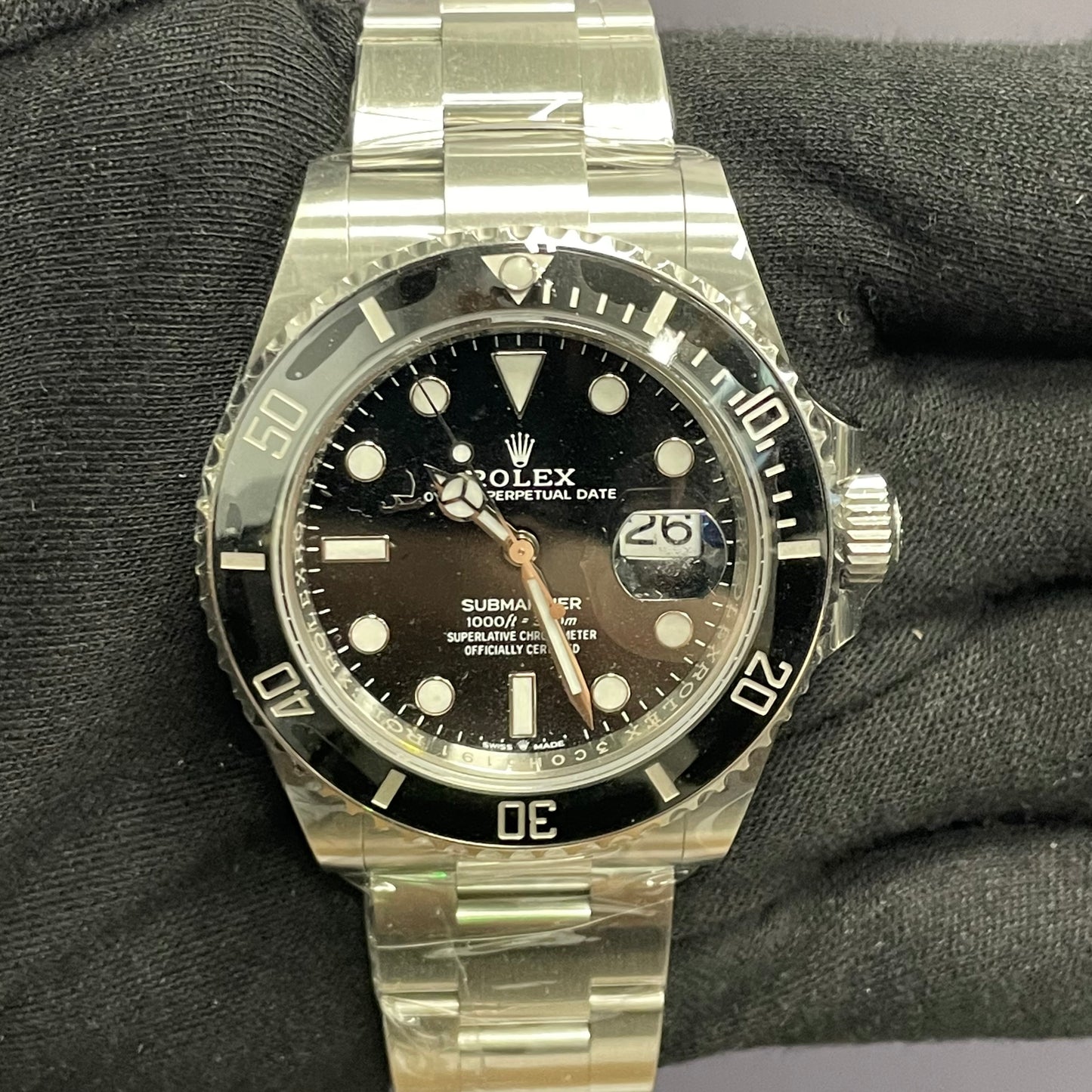 Rolex Submariner 41mm Black Dot Dial Watch Ref# 126610LN