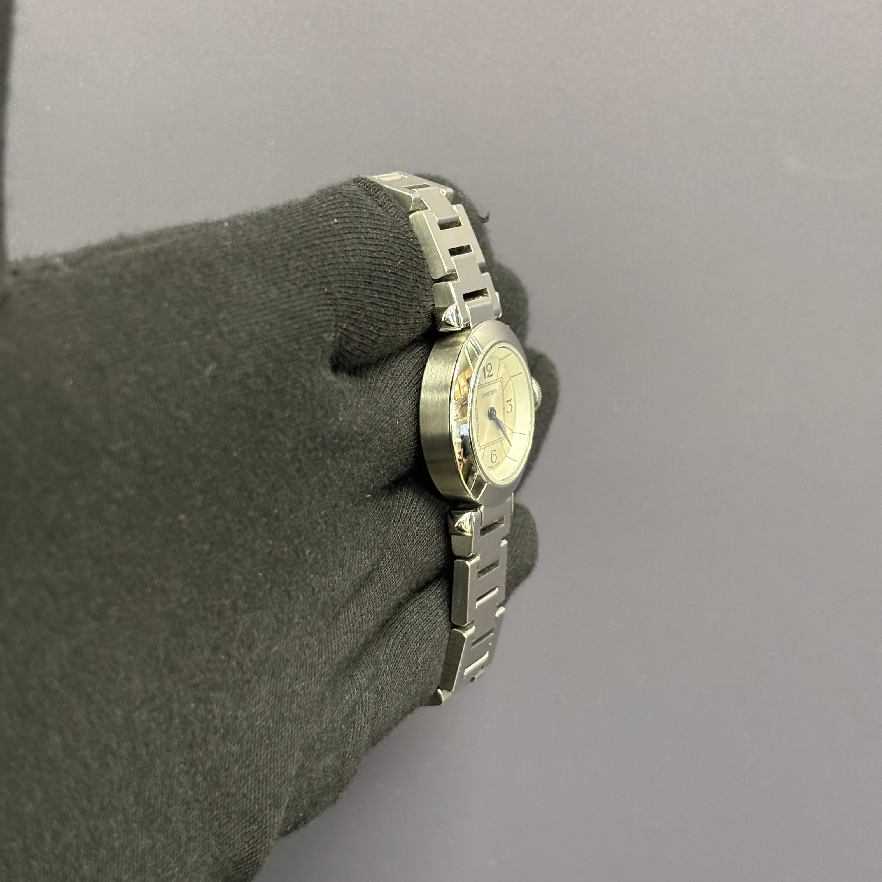 Cartier Pasha 27mm Silver Dial Watch Ref# W3140007 - Happy Jewelers Fine Jewelry Lifetime Warranty