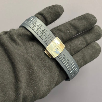 Patek Philippe Aquanaut 42mm Blue Dial Watch Ref# 5168G-001 - Happy Jewelers Fine Jewelry Lifetime Warranty