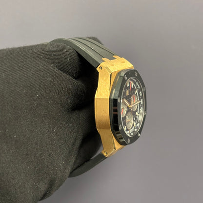 Audemars Piguet Royal Oak 43mm Black Dial Watch Ref# 26420RO.OO.A002CA.01 - Happy Jewelers Fine Jewelry Lifetime Warranty