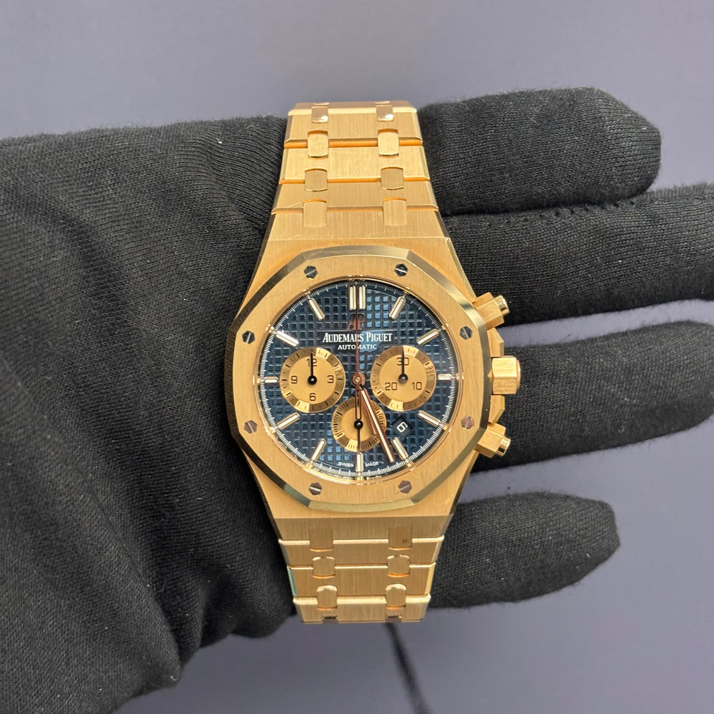 Audemars Piguet Royal Oak 41mm Blue Dial Watch Ref# 26331OR.OO.1220OR.01