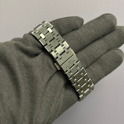 Audemars Piguet Royal Oak 41mm Pink Dial Watch Ref# 15416CE.OO.1225CE.02 - Happy Jewelers Fine Jewelry Lifetime Warranty