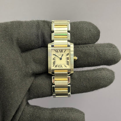 Cartier Tank 20mm White Dial Watch Ref# W51007Q4 - Happy Jewelers Fine Jewelry Lifetime Warranty