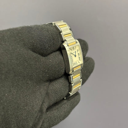 Cartier Tank 20mm White Dial Watch Ref# W51007Q4 - Happy Jewelers Fine Jewelry Lifetime Warranty