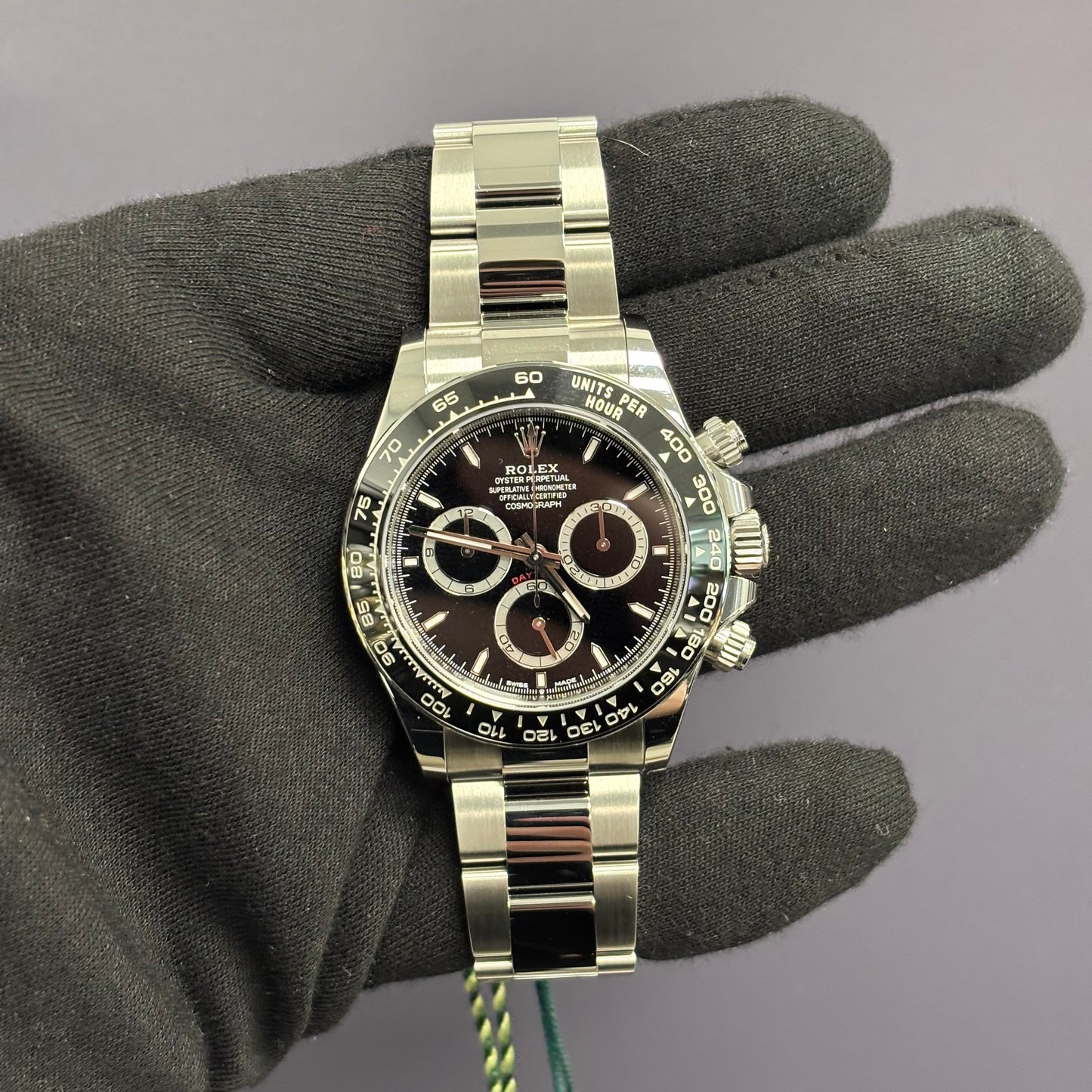 Rolex Daytona 40mm Black Dial Watch Ref# 126500LN