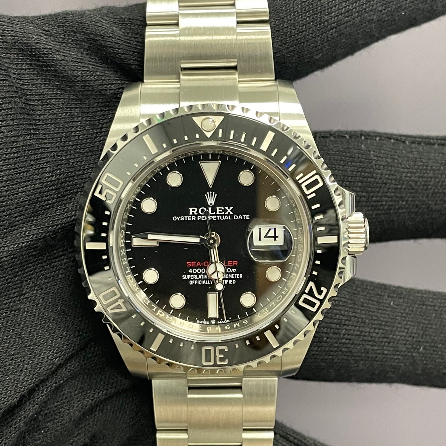 Rolex Sea-Dweller 43mm Black Dial Watch Ref# 126600