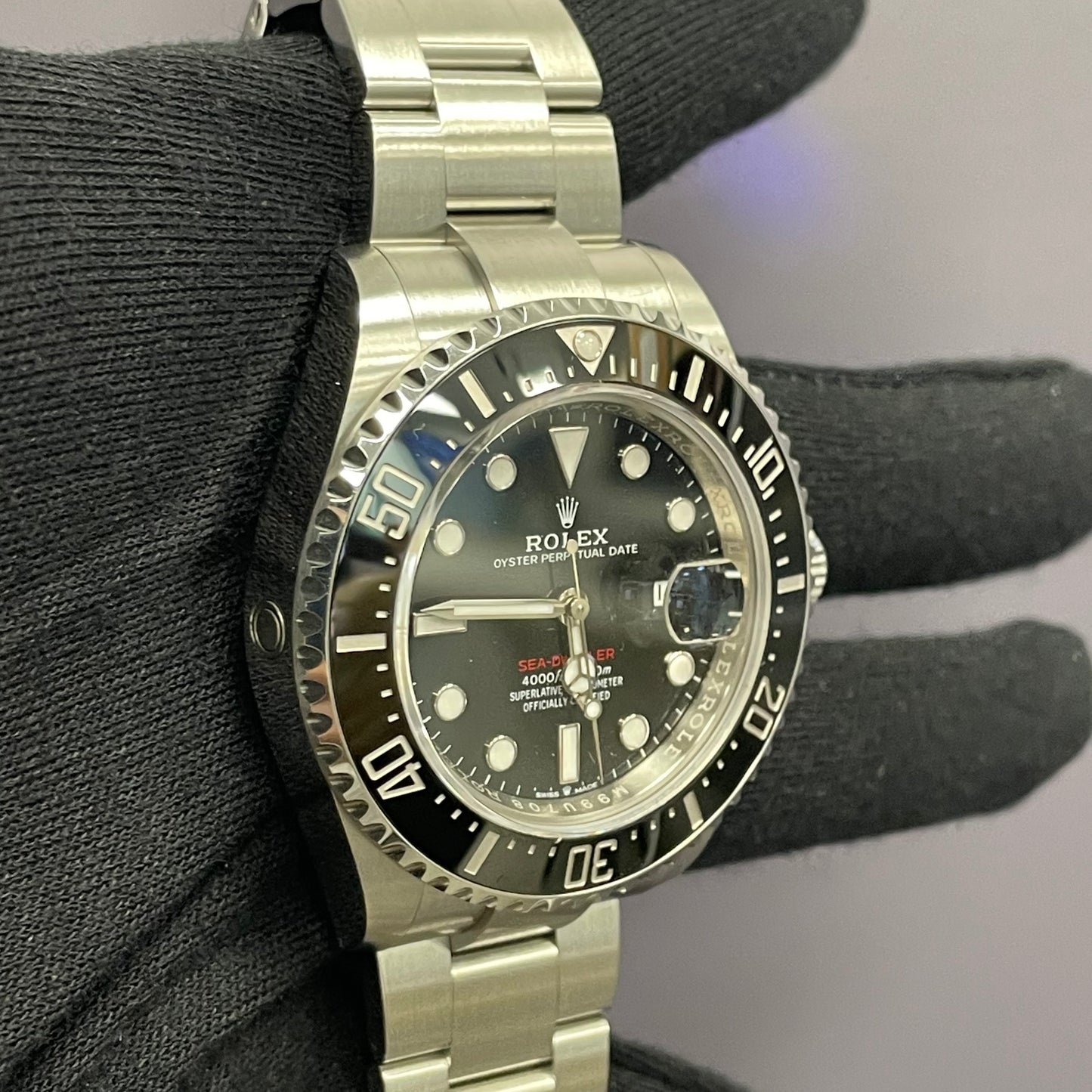 Rolex Sea-Dweller 43mm Black Dial Watch Ref# 126600