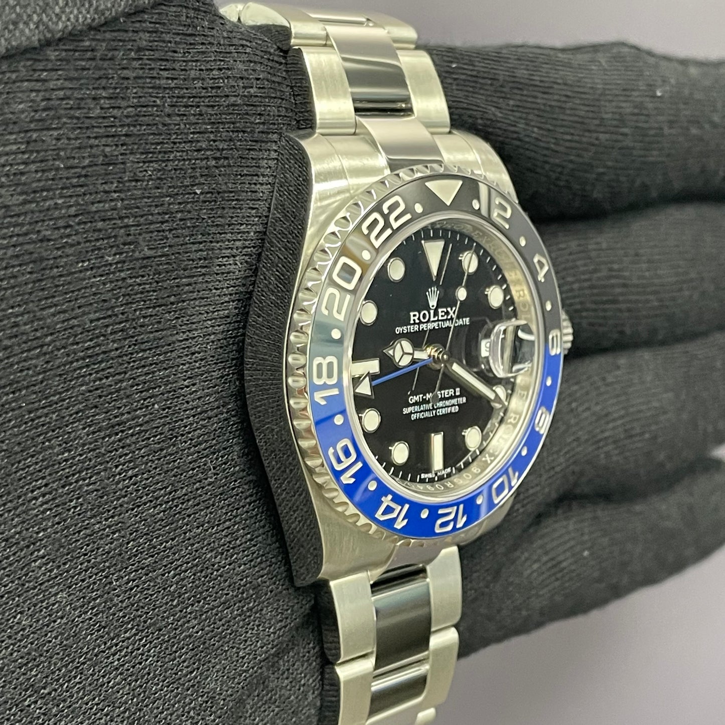 Rolex GMT Master II "Batman" Black Dial Ref# 116710BLNR