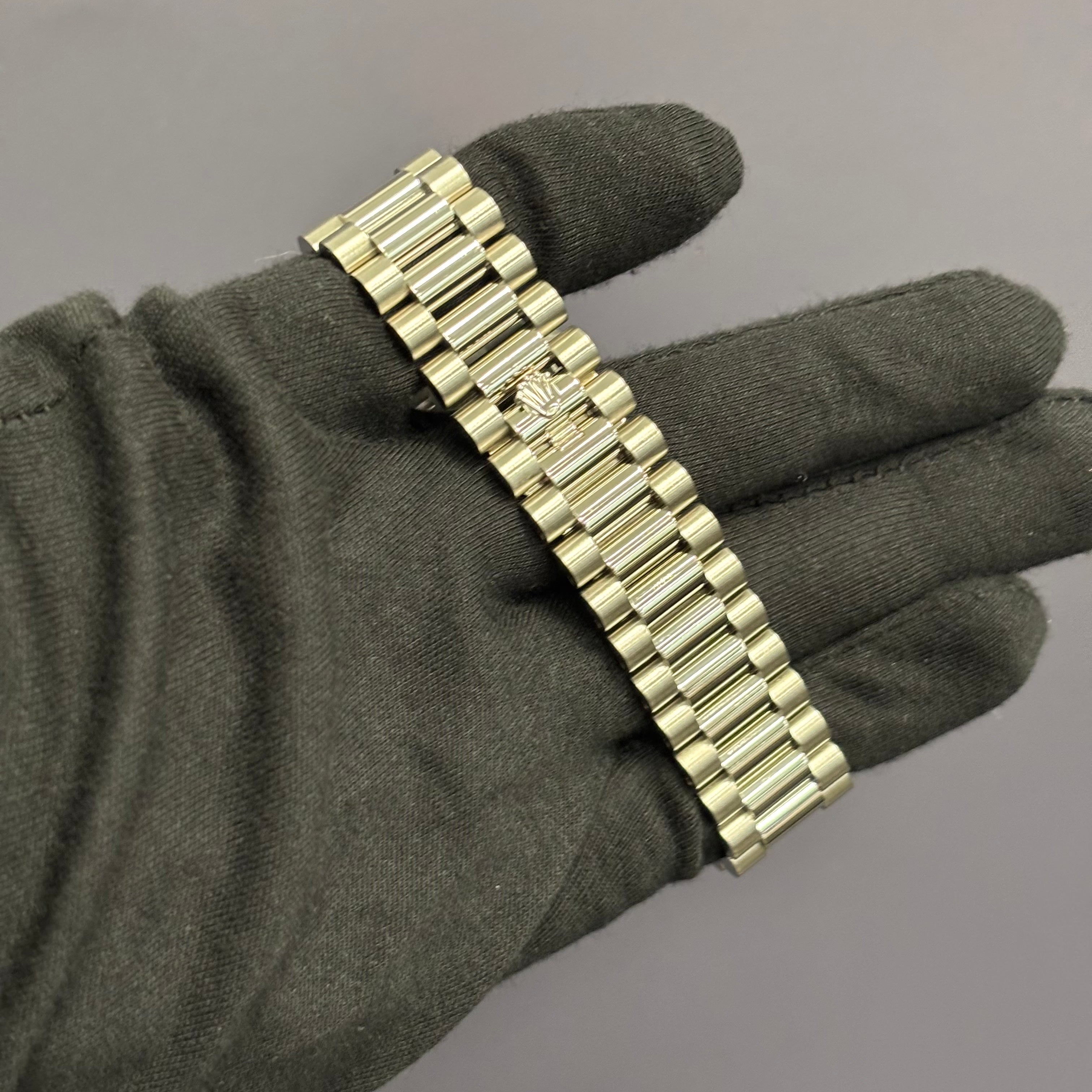 Rolex Day-Date 40mm Black Dial Watch Ref# 228239 - Happy Jewelers Fine Jewelry Lifetime Warranty