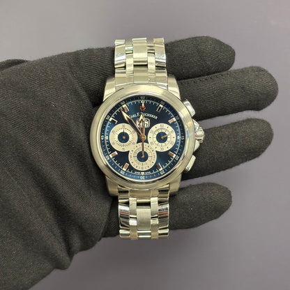 Carl F. Bucherer Patravi 44.6mm Blue Dial Watch Ref# 00.10624.08.53.21 - Happy Jewelers Fine Jewelry Lifetime Warranty