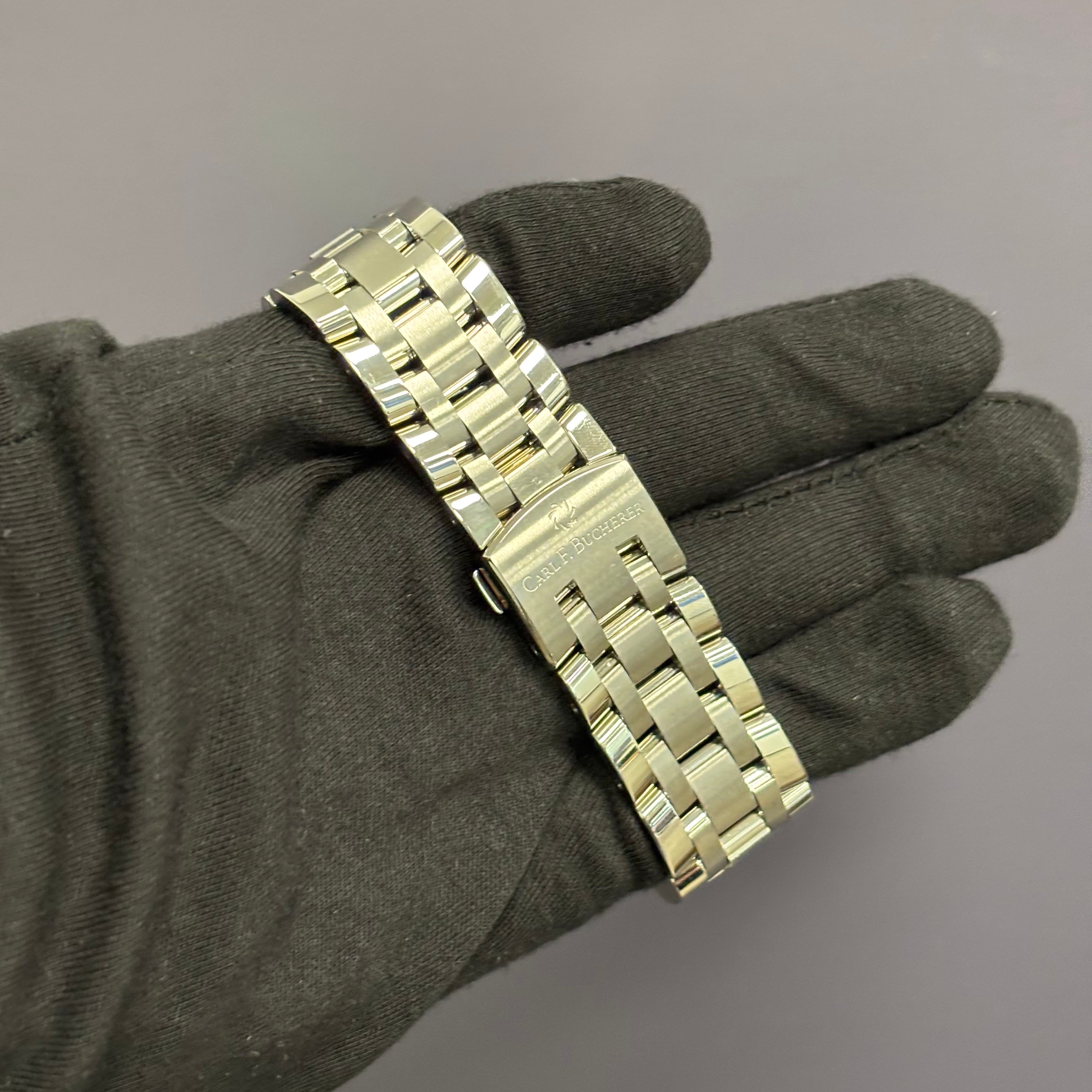 Carl F. Bucherer Patravi 44.6mm Blue Dial Watch Ref# 00.10624.08.53.21 - Happy Jewelers Fine Jewelry Lifetime Warranty