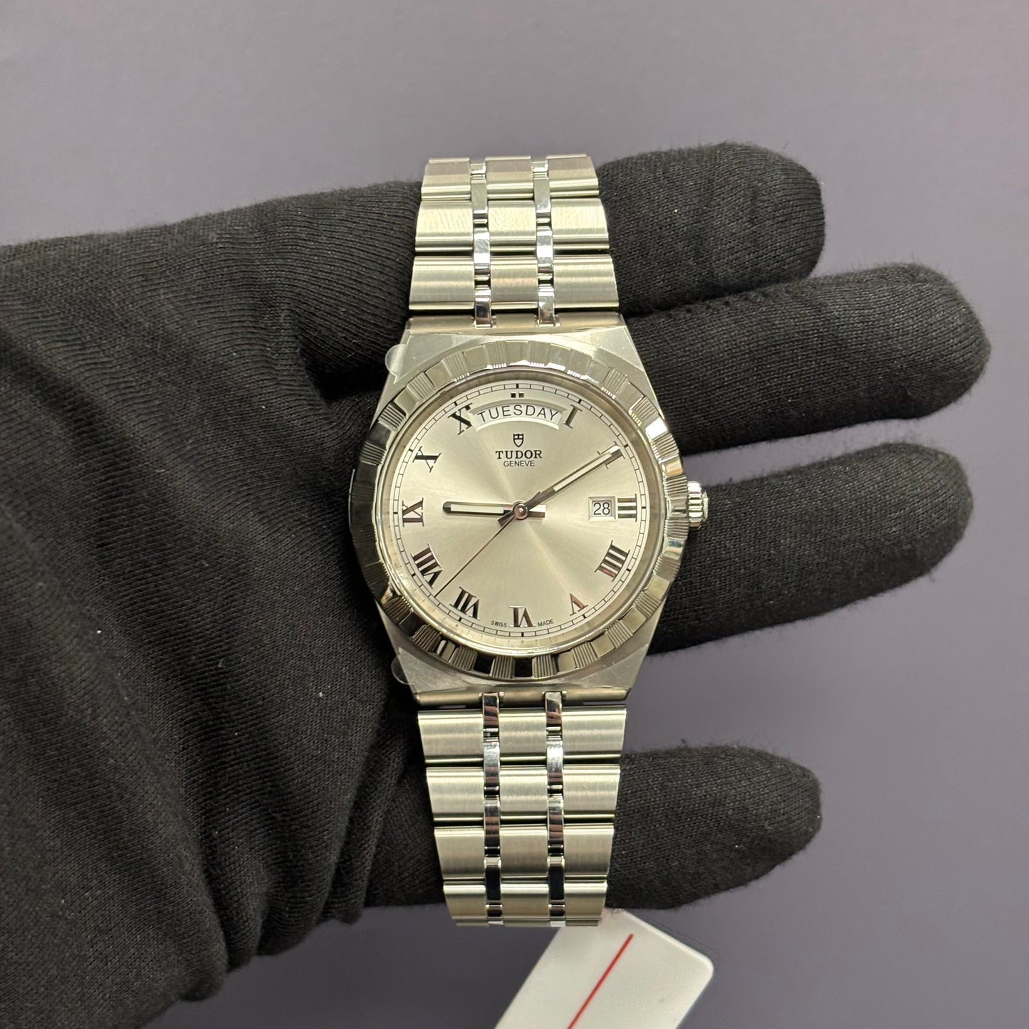 Tudor Royal 41mm Silver Dial Watch Ref# 28600