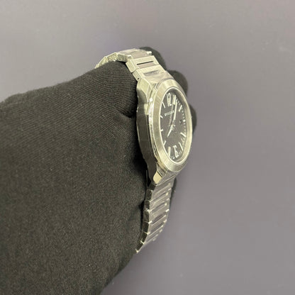 Bvlgari Octo 41mm Grey Dial Watch Ref# 103740 - Happy Jewelers Fine Jewelry Lifetime Warranty