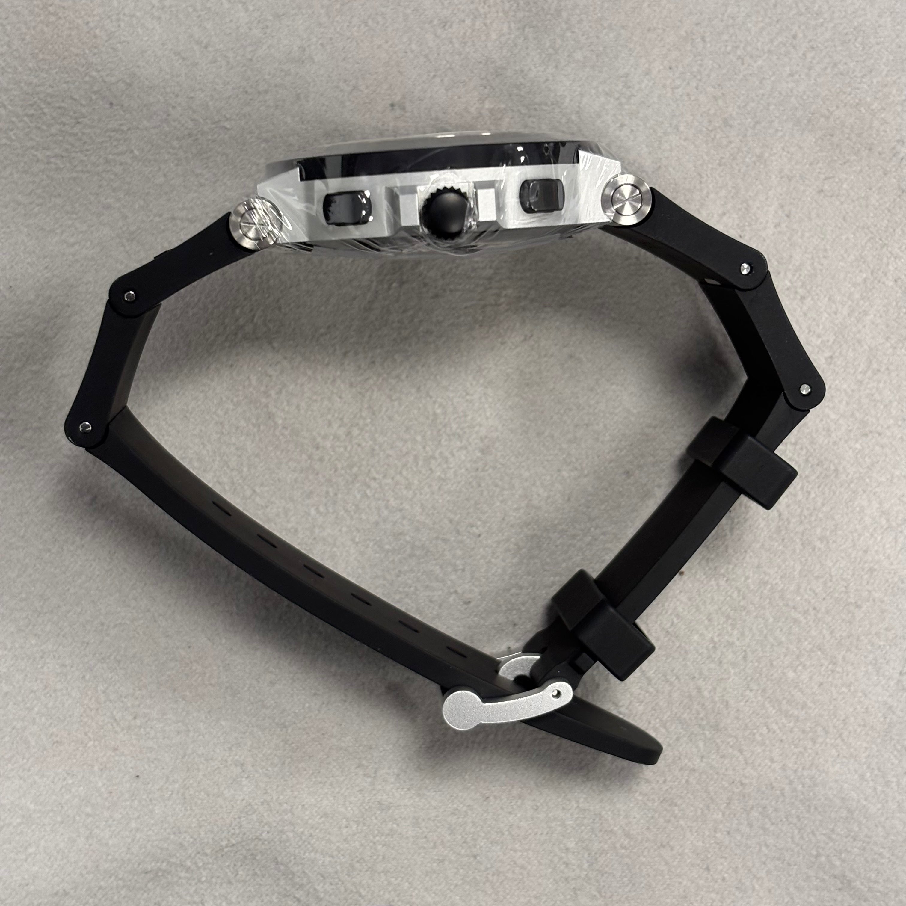 Bvlgari Aluminum 41mm Cream Dial Watch Ref# 103722 - Happy Jewelers Fine Jewelry Lifetime Warranty