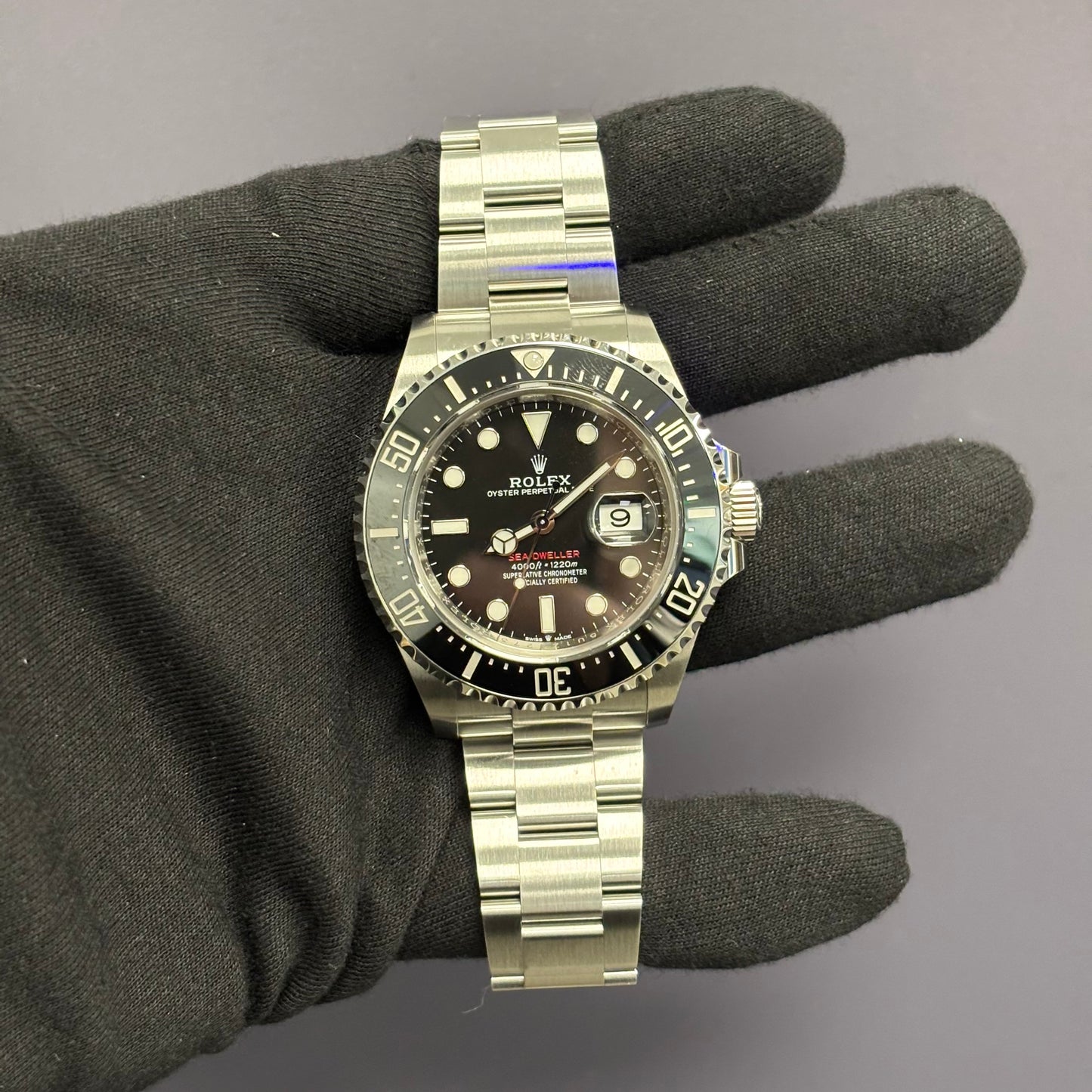 Rolex Sea-Dweller 43mm Black Dial Watch Ref# 126600