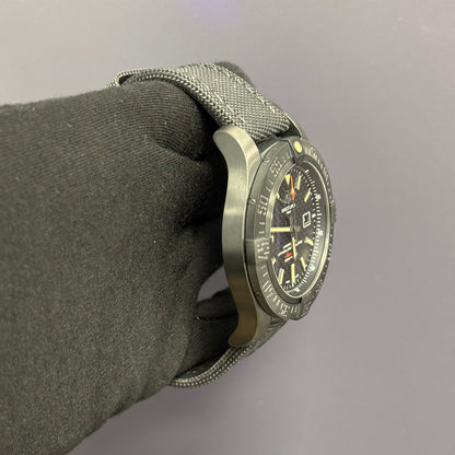 Breitling Avenger 48mm Carbon Dial Watch Ref# V17310 - Happy Jewelers Fine Jewelry Lifetime Warranty