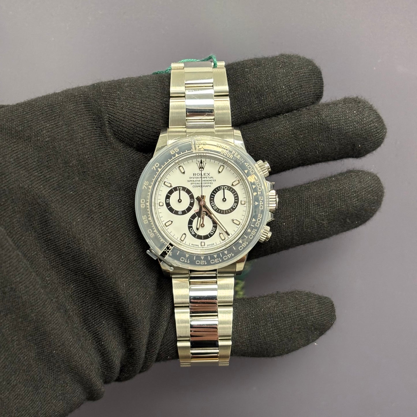 Rolex Daytona 40mm White Dial Watch Ref# 116500LN