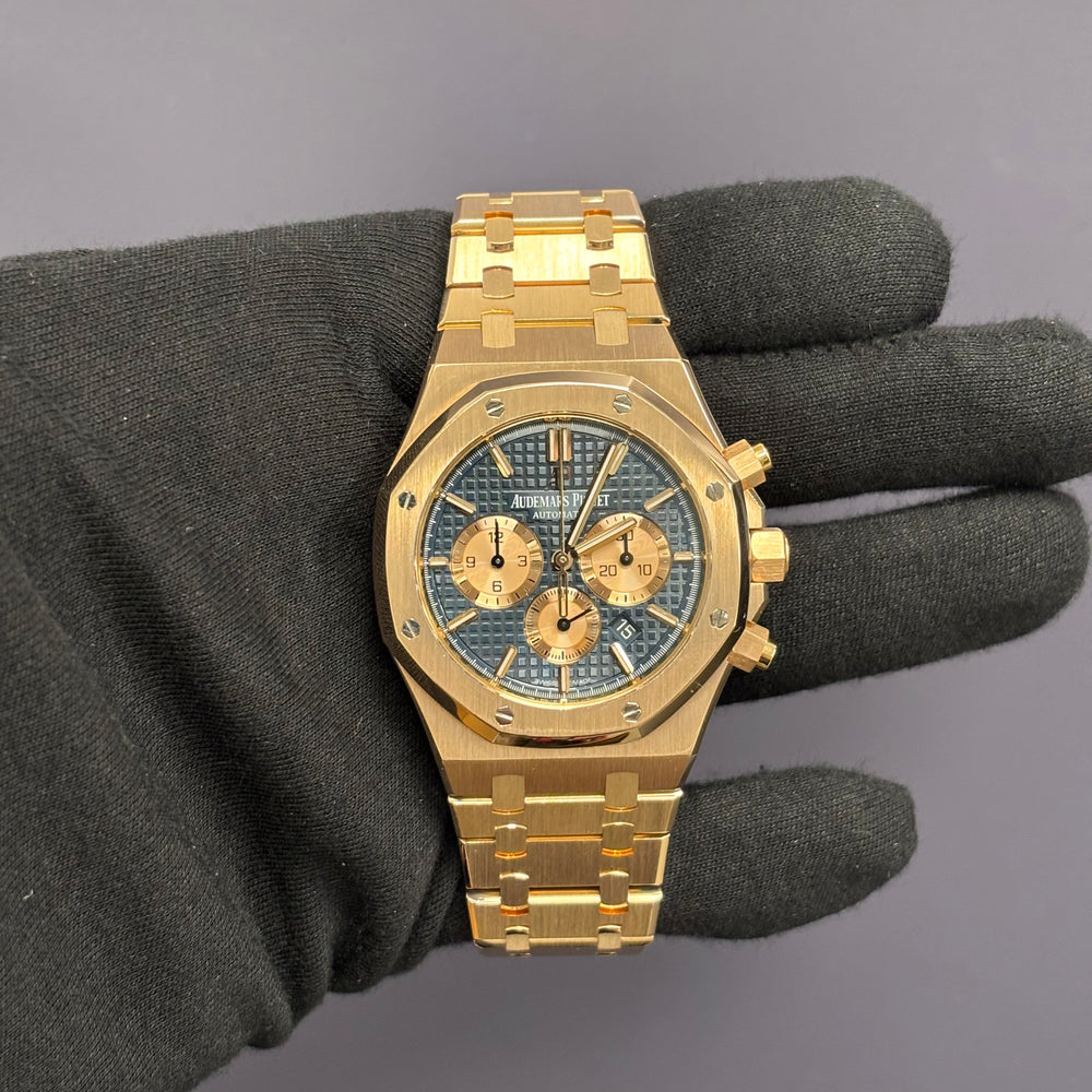 Audemars Piguet Royal Oak 41mm Blue Dial Watch Ref# 26331OR.OO.1220OR.01