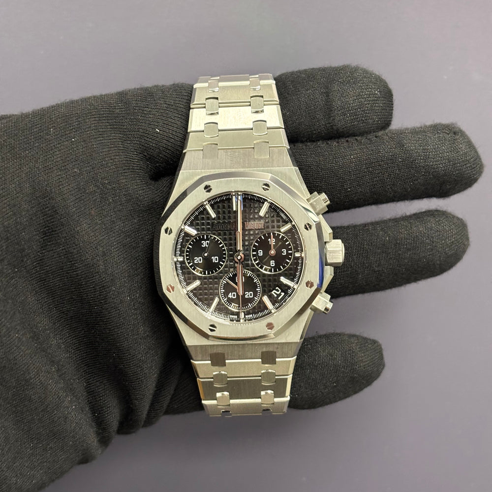 Audemars Piguet Royal Oak 41mm Black Dial Watch Ref# 26240ST.OO.1320ST.02