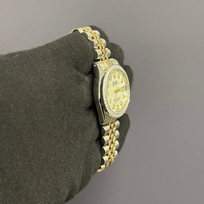 Rolex Datejust 31mm MOP Dial Watch Ref# 68273 - Happy Jewelers Fine Jewelry Lifetime Warranty