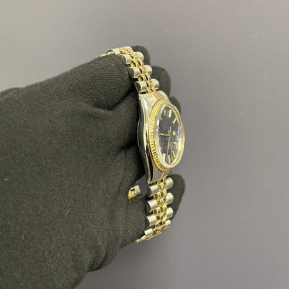 Rolex Datejust 36mm Blue Dial Watch Ref# 16013 - Happy Jewelers Fine Jewelry Lifetime Warranty