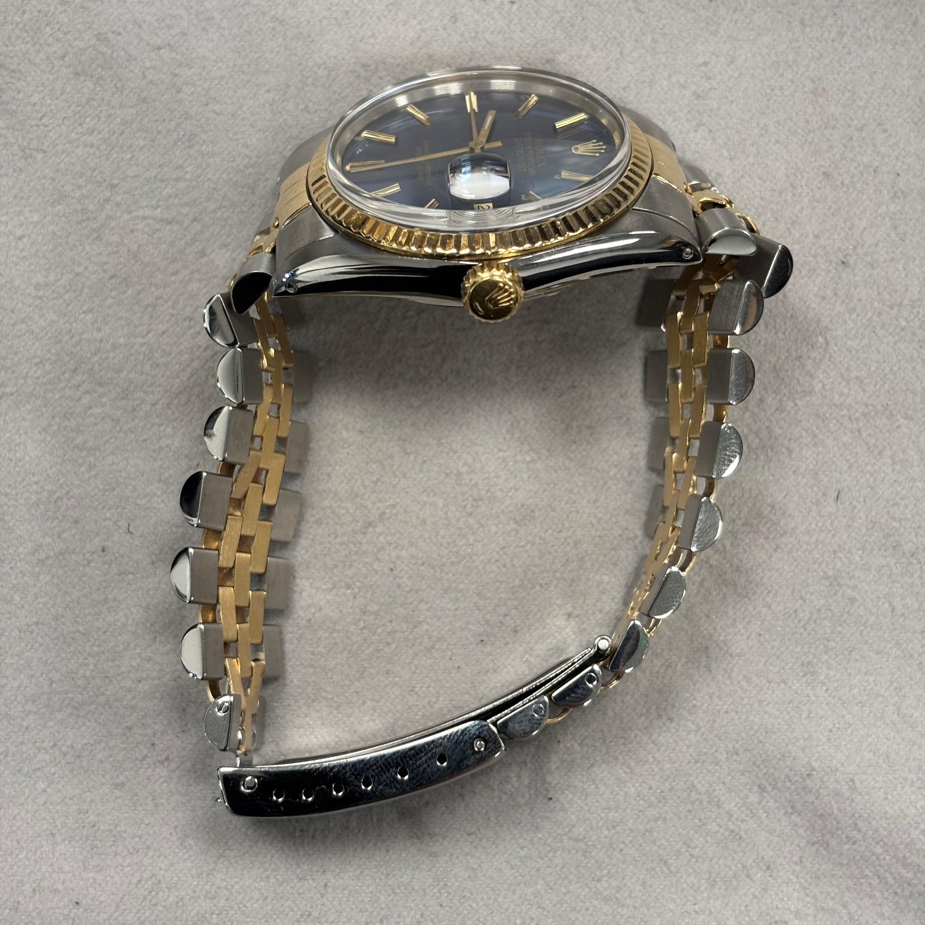 Rolex Datejust 36mm Blue Dial Watch Ref# 16013 - Happy Jewelers Fine Jewelry Lifetime Warranty