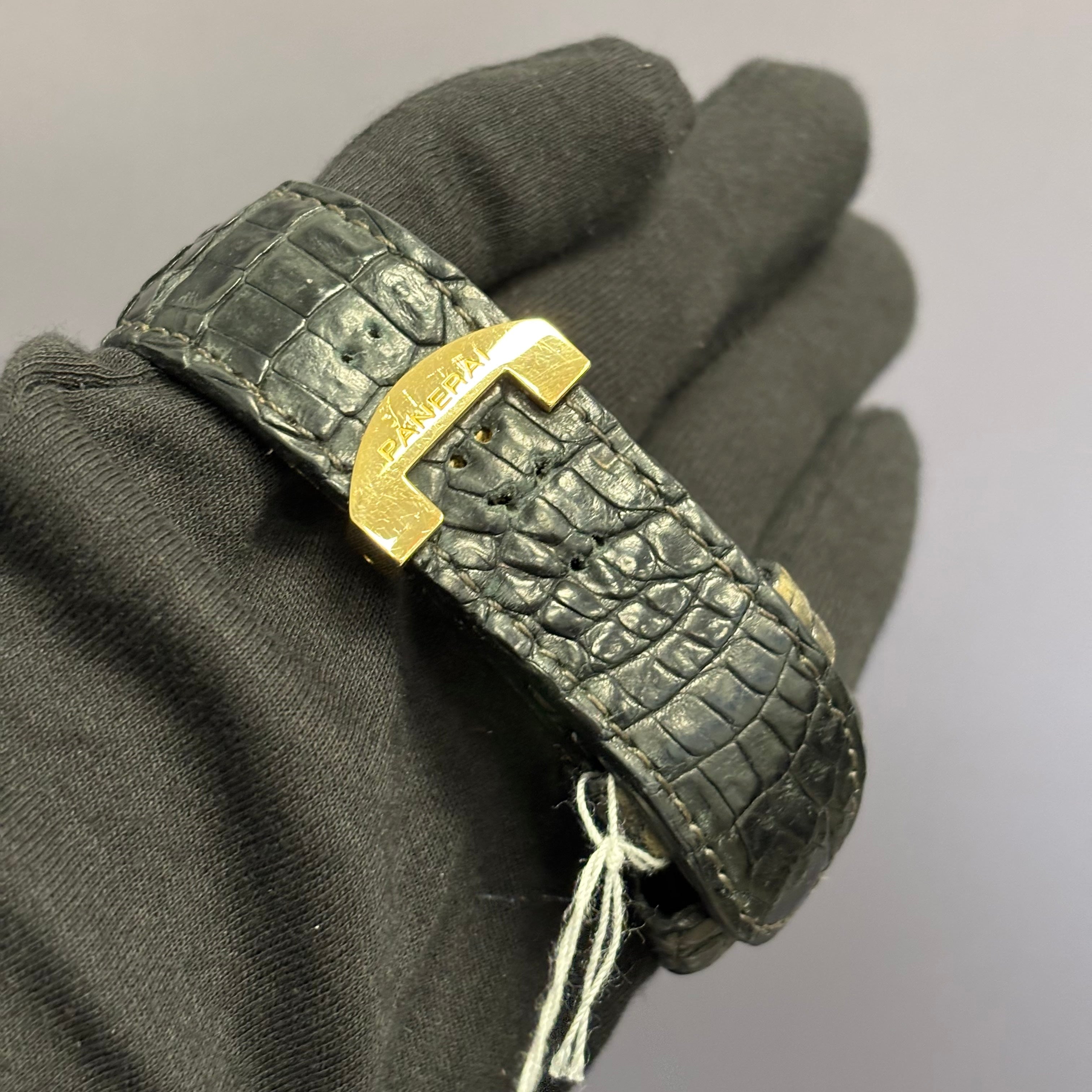 Panerai Luminor 44mm Black Dial Watch Ref# PAM00140 - Happy Jewelers Fine Jewelry Lifetime Warranty