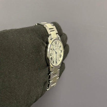 Cartier Ronde 36mm Silver Dial Watch Ref# W6701005 - Happy Jewelers Fine Jewelry Lifetime Warranty