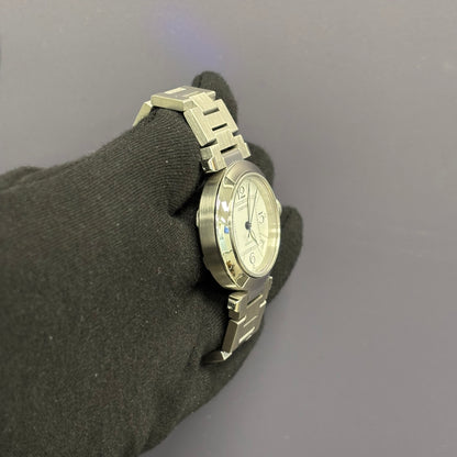 Cartier Pasha 35mm White Dial Watch Ref# W31074M7 - Happy Jewelers Fine Jewelry Lifetime Warranty