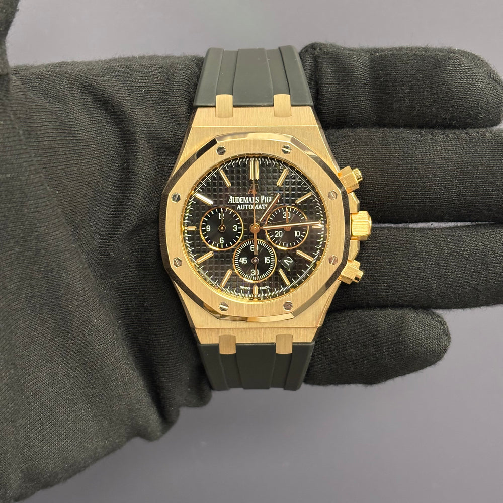 Audemars Piguet Royal Oak 41mm Black Dial Watch Ref# 26320OR.OO.D002CR.01