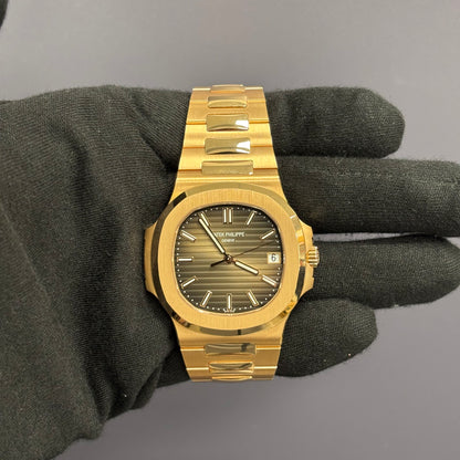 Patek Philippe Nautilus 40mm Brown Dial Watch Ref# 5711/1R-001 - Happy Jewelers Fine Jewelry Lifetime Warranty