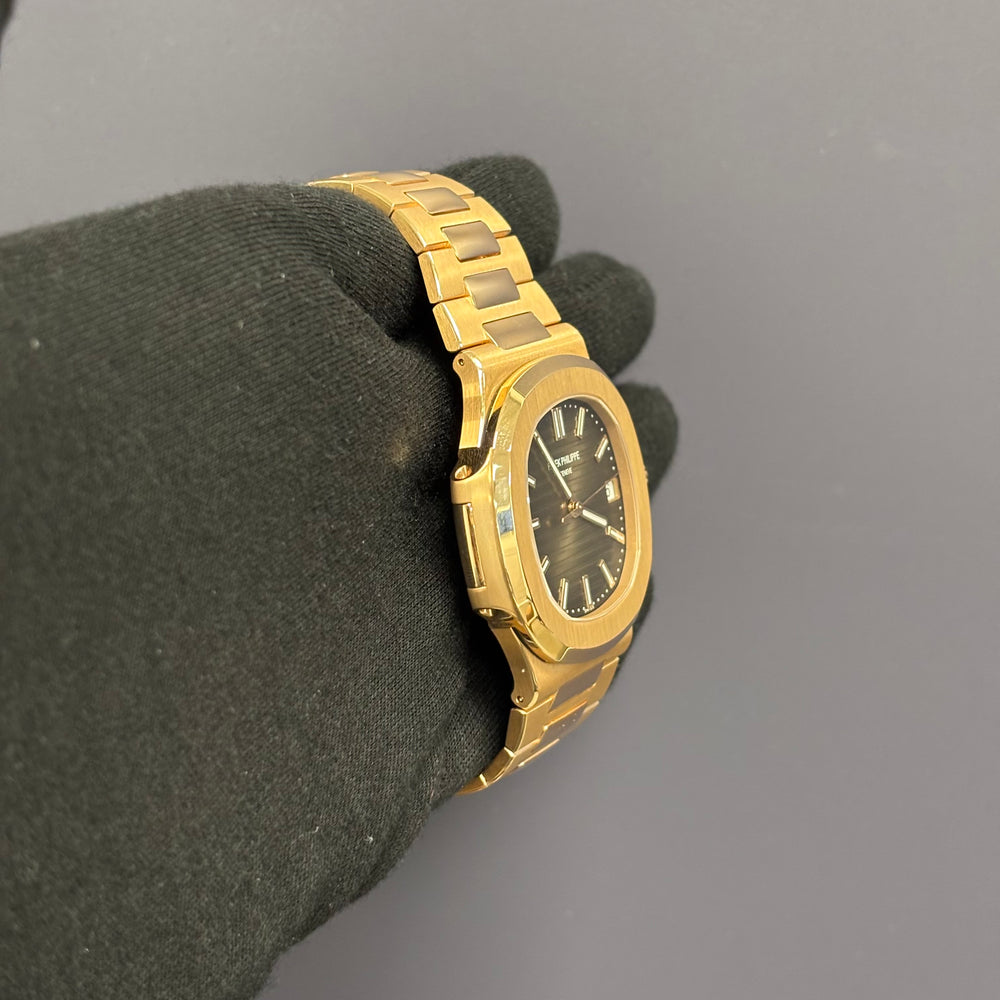 Patek Philippe Nautilus 40mm Brown Dial Watch Ref# 5711/1R-001