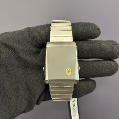 Girard Perregaux Casquette 33.6mm Digital Dial Watch Ref# 39800-21-3199-6CM - Happy Jewelers Fine Jewelry Lifetime Warranty