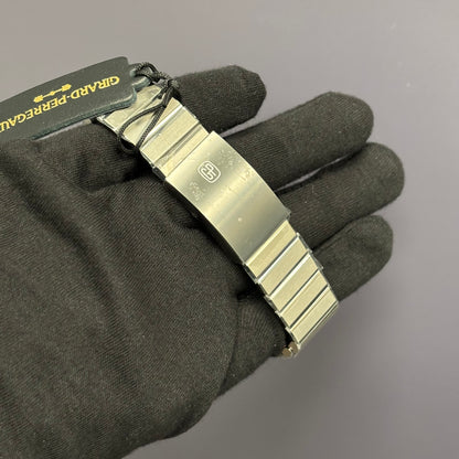 Girard Perregaux Casquette 33.6mm Digital Dial Watch Ref# 39800-21-3199-6CM - Happy Jewelers Fine Jewelry Lifetime Warranty