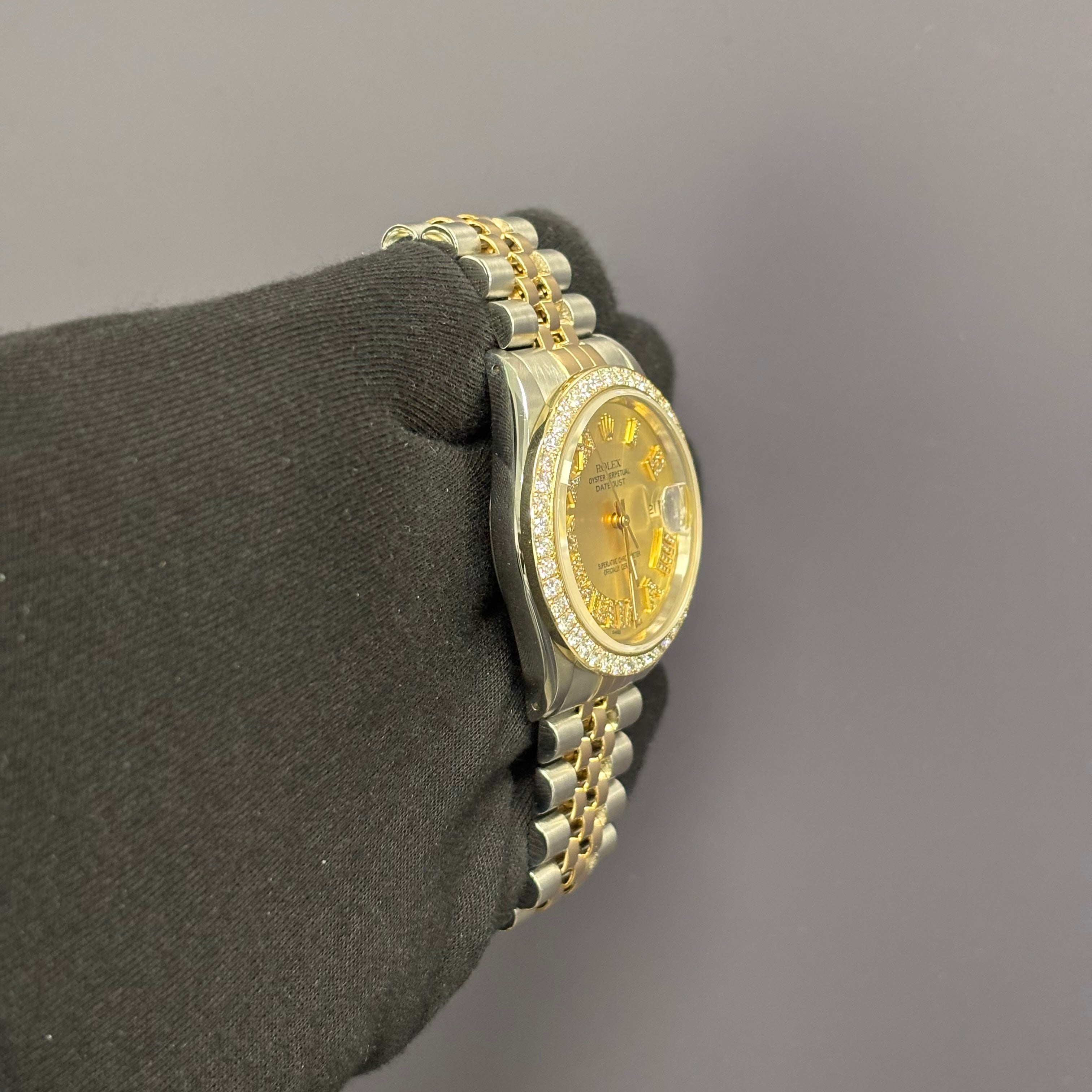 Rolex Datejust 36mm Champagne Dial Watch Ref# 16233 - Happy Jewelers Fine Jewelry Lifetime Warranty