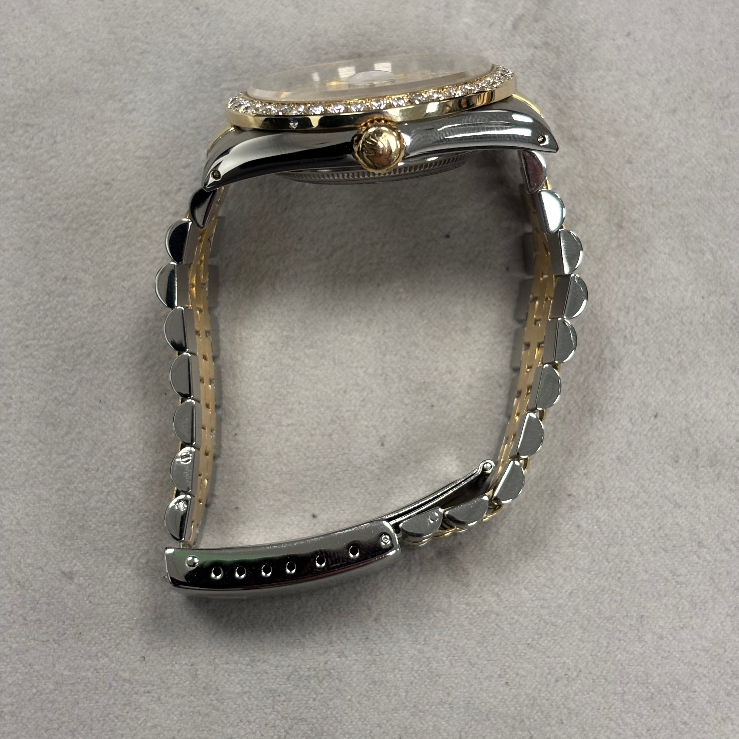 Rolex Datejust 36mm Champagne Dial Watch Ref# 16233 - Happy Jewelers Fine Jewelry Lifetime Warranty