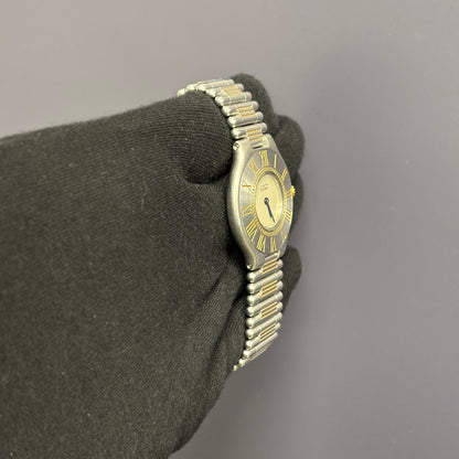 Cartier Must 28mm Ivory Dial Watch Ref# 9011 - Happy Jewelers Fine Jewelry Lifetime Warranty