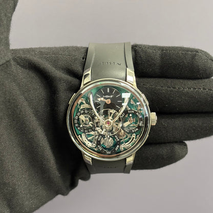 MB&F Legacy 44mm Openworked Dial Watch Ref# 07.T.GU - Happy Jewelers Fine Jewelry Lifetime Warranty