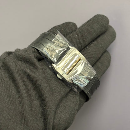 Cartier Santos 100 41.3mm Silver Dial Ref# W20073X8 - Happy Jewelers Fine Jewelry Lifetime Warranty