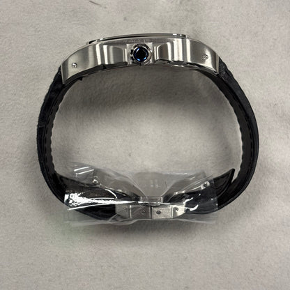 Cartier Santos 100 41.3mm Silver Dial Ref# W20073X8 - Happy Jewelers Fine Jewelry Lifetime Warranty