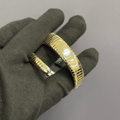 Bvlgari Serpenti 35mm Grey Dial Watch Ref# 102681 - Happy Jewelers Fine Jewelry Lifetime Warranty